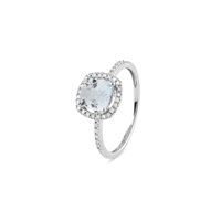 Anello Bliss Donna BL DREAM COLORE in Oro bianco Acquamarina 20108541 - 20108541